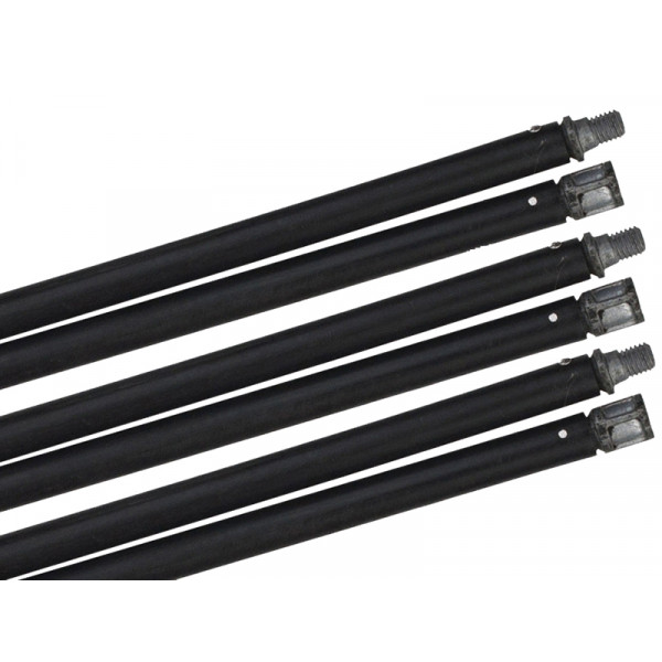 Чорна гнучка ручка для щітки для чистки димоходу Hansa 1м 