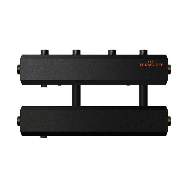 Колектори Termojet в теплоізоляції з виходами вгору