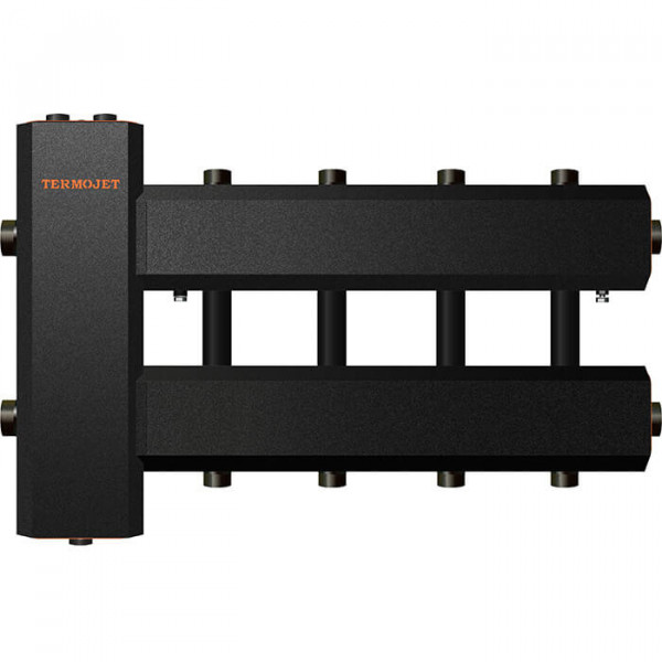 Колектори з гідрострілкою Termojet 40кВт в теплоізоляції