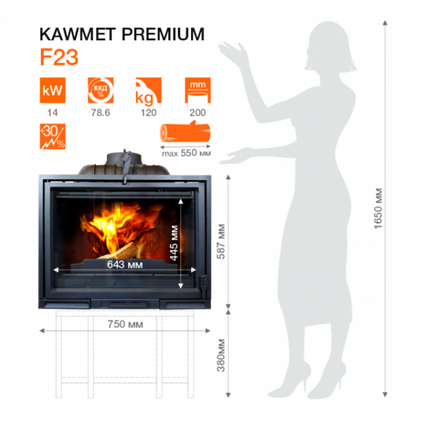 KAWMET Premium Hermes F23 