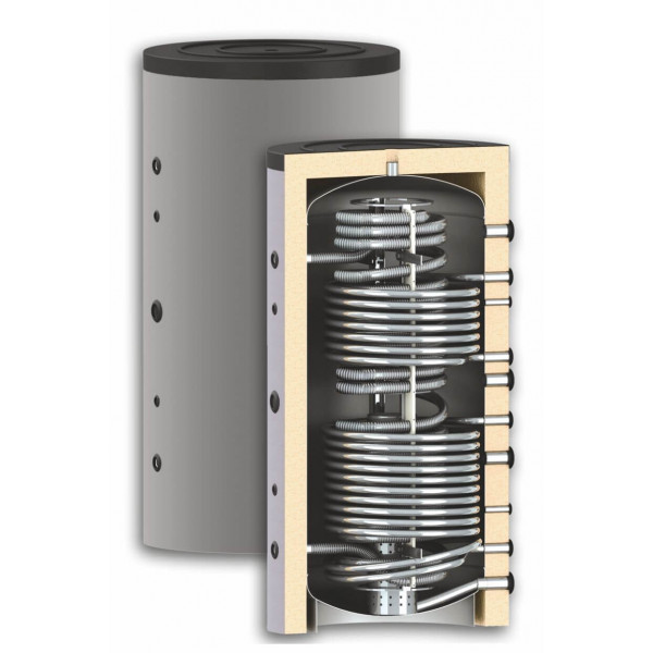 Гігієнічні комбіновані баки Sunsystem HYG R2 з двома теплообмінниками