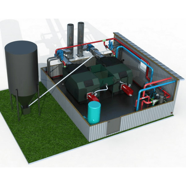 Автоматизована блочно-модульна теплогенераторна котельня 50-1500 кВт