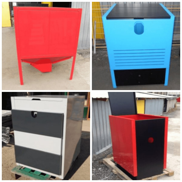 Бункер для пелетного котла на замовлення