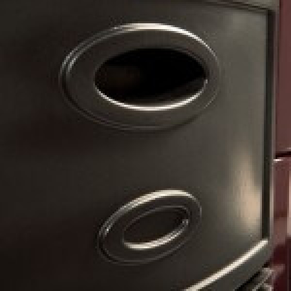 Пелетний камін Calux Dafne Air Plus 12,5 кВт