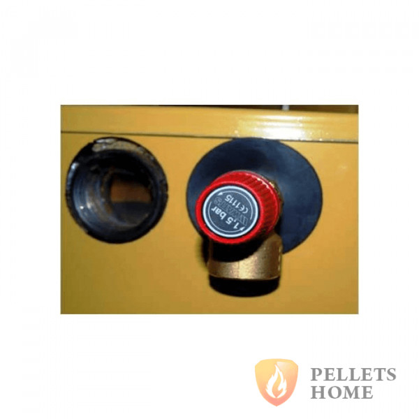 Запобіжний клапан для твердопаливного котла STROPUVA