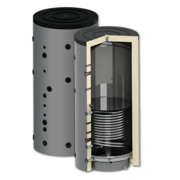 Буферна ємність Sunsystem PBS R з одним теплообмінником