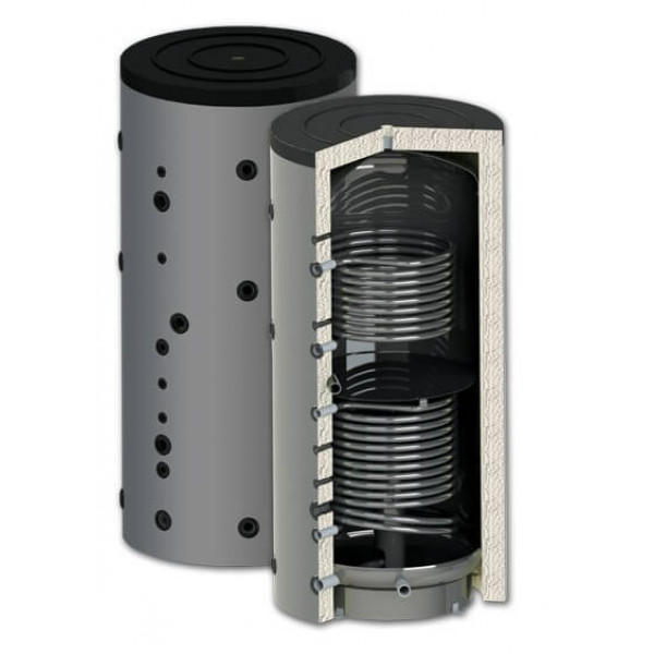 Буферна ємність Sunsystem PBS R2 H з двома теплообмінниками