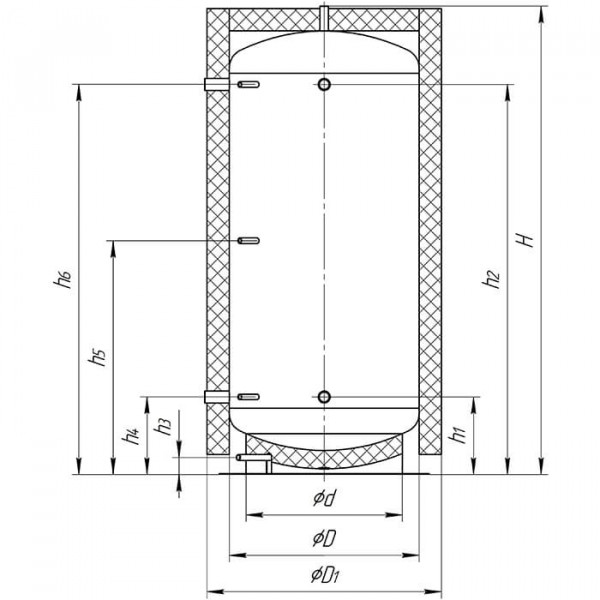 ALTEP TA0 (0°, 90°, 180°) без ізоляції та теплообмінників