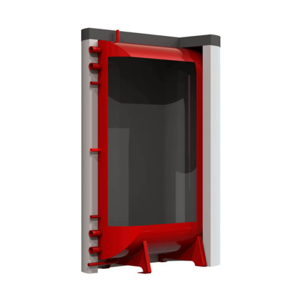 KRONAS TAП0 500-1000 л з теплоізоляцією (без теплообмінника)