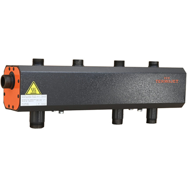 Колектори Termojet 72кВт однобалкові без теплоізоляції з виходами вгору та вниз