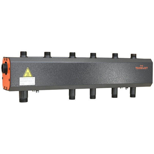 Колектори Termojet 72кВт однобалкові без теплоізоляції з виходами вгору та вниз