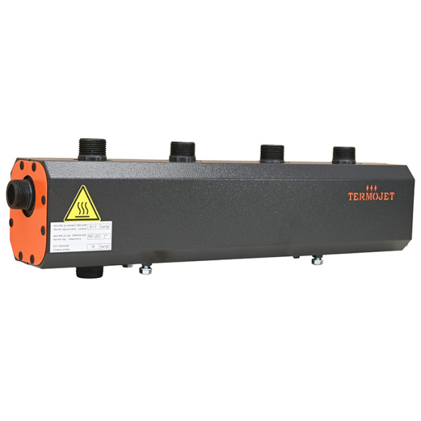 Колектори Termojet 40кВт однобалкові в теплоізоляції з виходами вгору та вниз