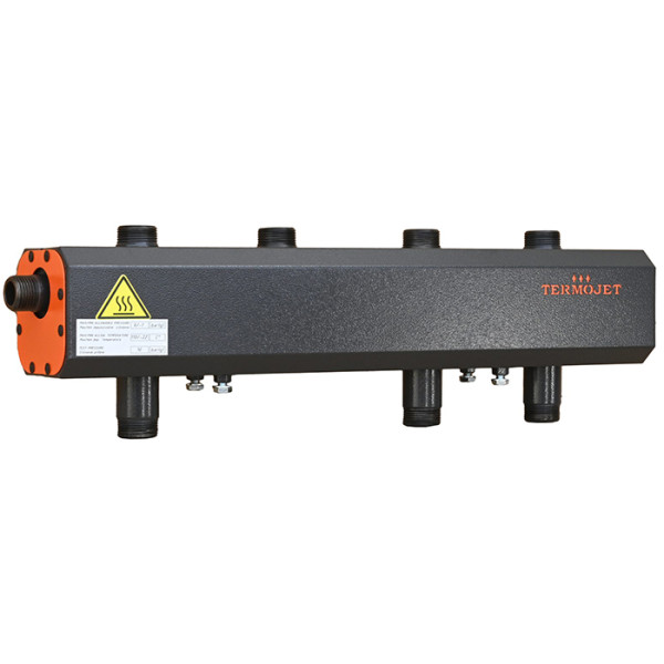 Колектори Termojet 40кВт однобалкові в теплоізоляції з виходами вгору та вниз