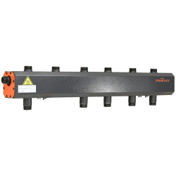 Колектор однобалковий Termojet К51В.125 (80) в теплоізоляції 3вгору + 2вниз Mini