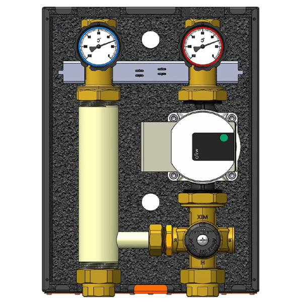 Насосні групи Termojet НГ-46 з термокраном 1″ ВР в теплоізоляції без насоса