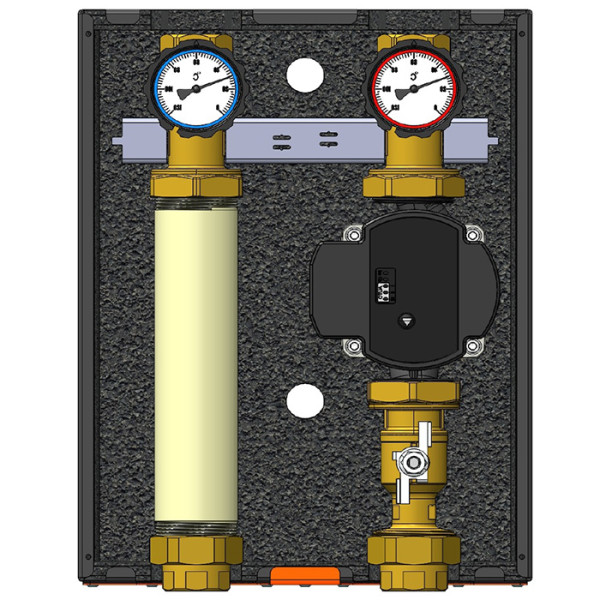 Насосні групи Termojet НГ-47 без змішувача 1″ ВР в теплоізоляції без насоса