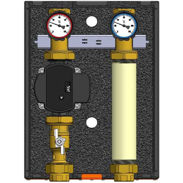 Насосні групи Termojet НГ-47, НГ-47л без змішувача 1″ ВР в теплоізоляції без насоса