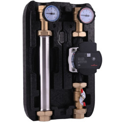 Насосні групи Termojet НГ-47 без змішувача 1″ ВР в EPP BLACK теплоізоляції без насоса