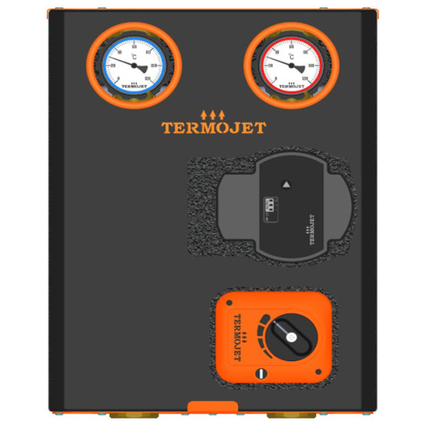 Насосні групи Termojet НГ-48, НГ-48Л зі змішувачем 1″ ВР в теплоізоляції без насоса