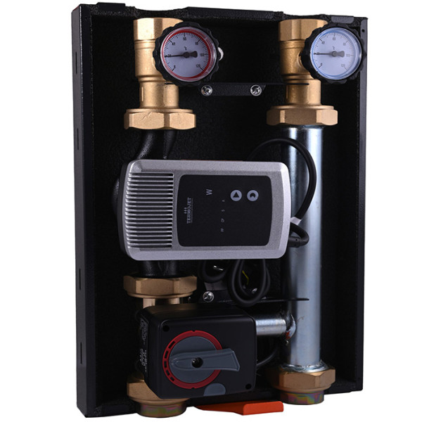 Насосні групи Termojet НГ-52.150, НГ-52.150Л зі змішувачем 1 1/4″ ВР в теплоізоляції без насоса