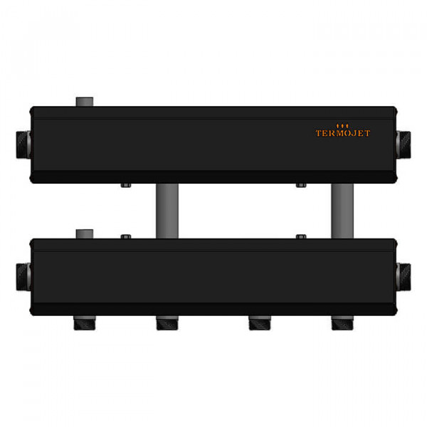 Колектори Termojet без теплоізоляції з виходами вниз