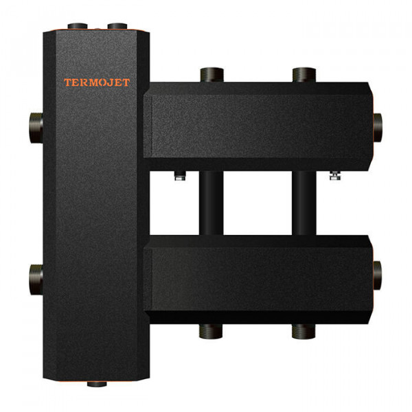 Колектори з гідрострілкою Termojet 60кВт без теплоізоляції