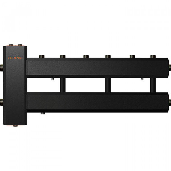 Колектор з гідрострілкою Termojet КГС32В.125 (200) в теплоізоляції 3+1 вгору