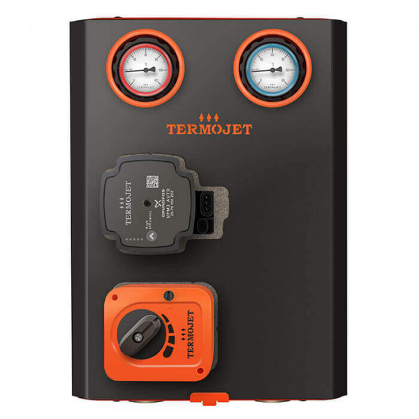 Насосні групи Termojet НГ-48, НГ-48Л зі змішувачем 1″ ВР в теплоізоляції без насоса