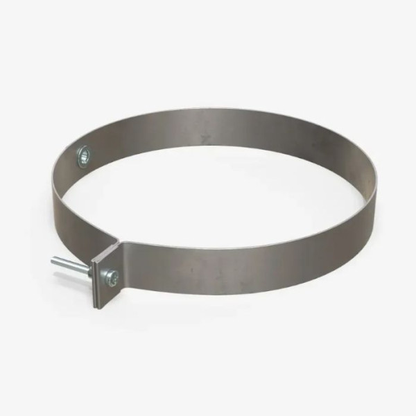 Скоба кріпильна для димоходу із нержавіючої сталі 