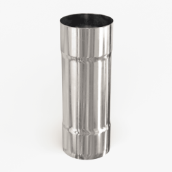 Труба для димоходу 1м Ø120мм одностінна із нержавіючої сталі AISI 304 (Тов. м. 1 мм)