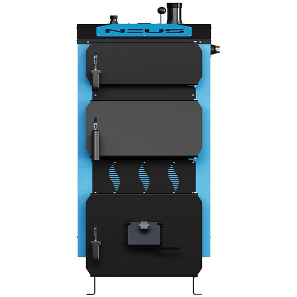 NEUS Praktik New 12-30 кВт з автоматикою (горизонтальний вихід димаря)