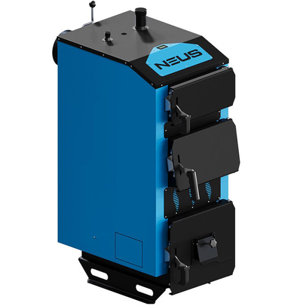 NEUS Praktik New 12-30 кВт з автоматикою (горизонтальний вихід димаря)