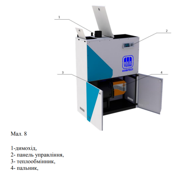 Схема котла BEETERM COMPACT