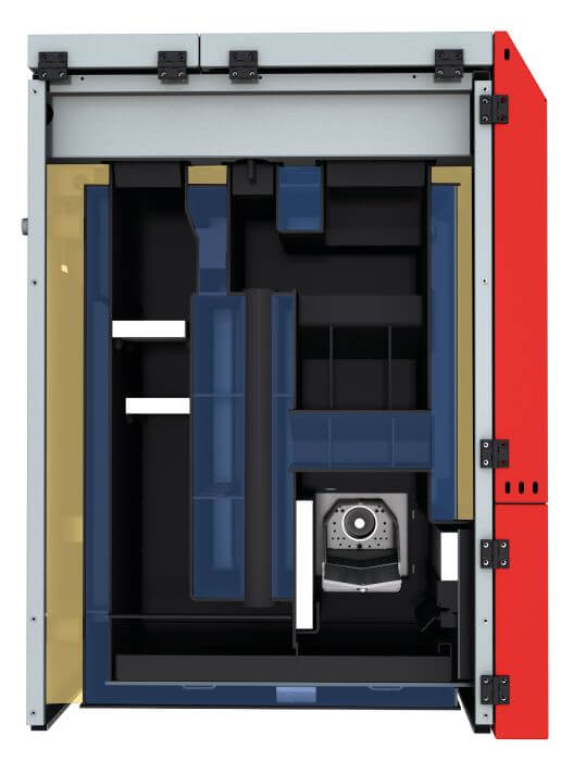Переріз котла KLIMOSZ MINIPELET