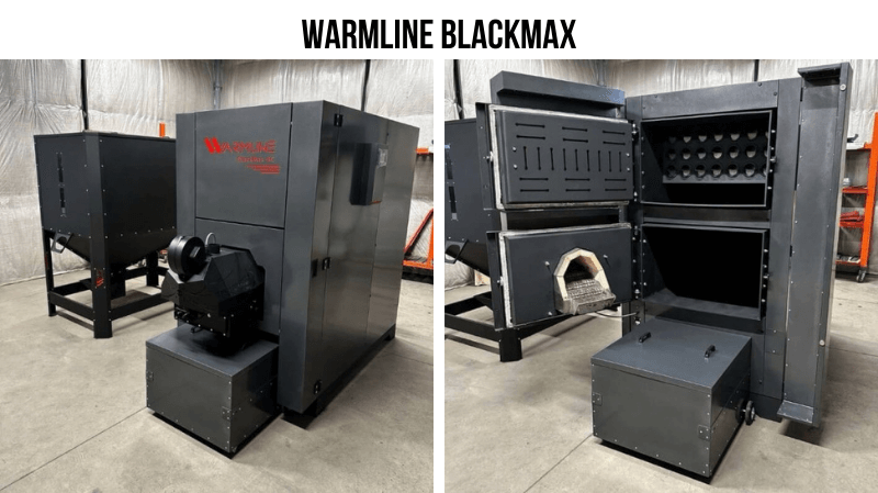 Твердотопливный котел Warmline Black Max для промышленных объектов