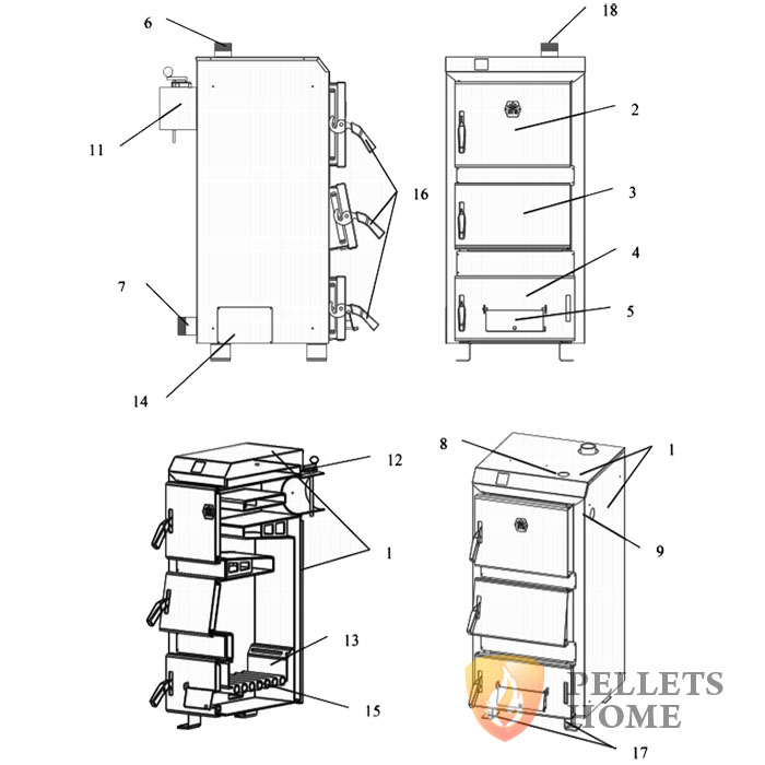 ДТМ Універсал конструкція фото